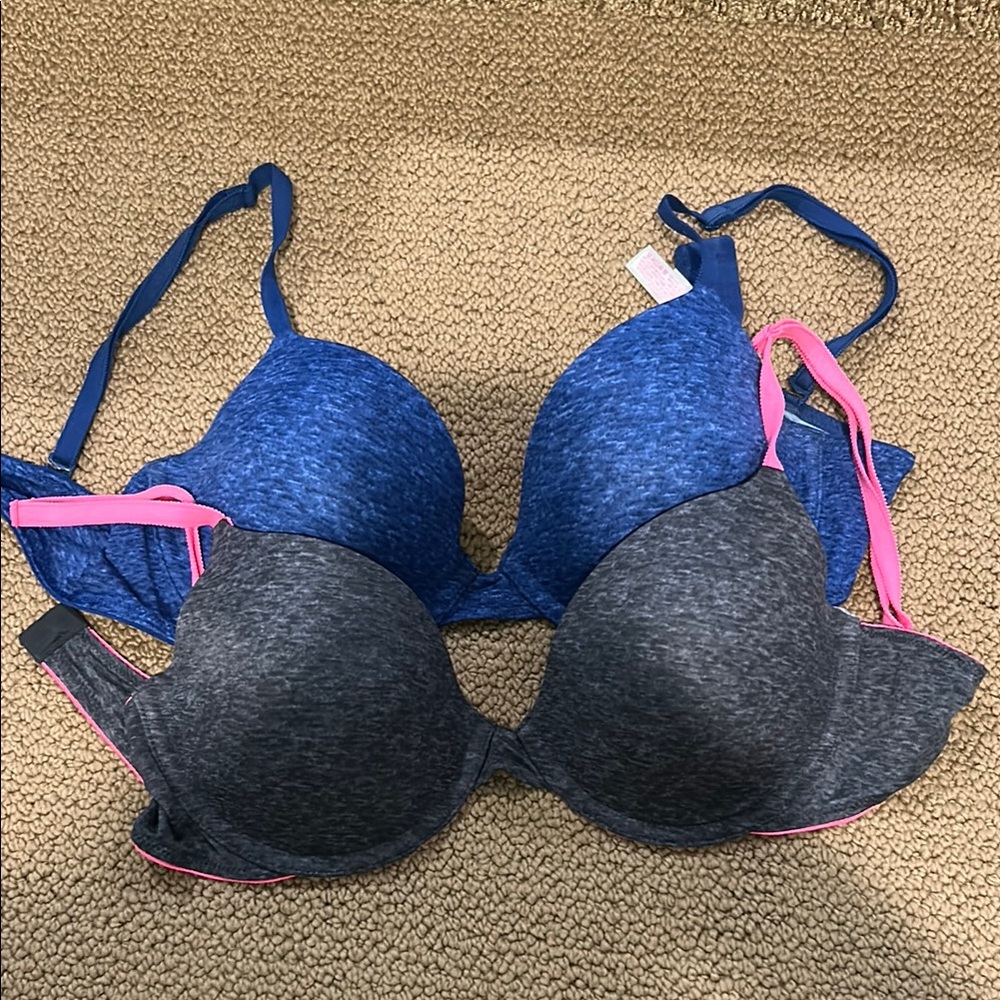 Y2K / 2010s VS pink bras